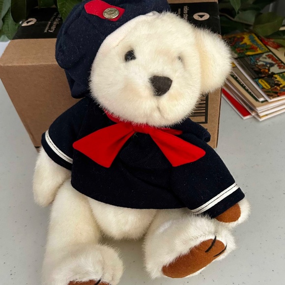 8BRASS BUTTON BEARS COLLECTION, PICKFORD BEARS, SET OF 8, POLYESTER FIBER, NAMED - Picture 11 of 12